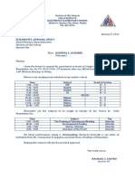 Letter Permit To Teach