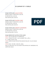 Electrical Design Standards Summary