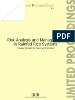 Risk Analysis and Management in Rainfed Rice Systems 