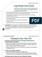 White House Fiscal Commission - Healthcare Recommendations - 2010-11-10