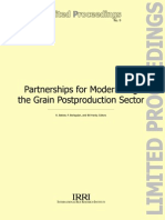 Partnerships For Modernizing The Grain Postproduction Sector