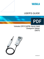 Vaisala DM70 User Guide in English