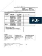 Service Bulletin: CRT04-010 Countermeasure For Raster Noise