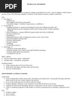 Neurologic Disorders - NCM 102 Lectures