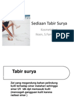 Sediaan Tabir Surya