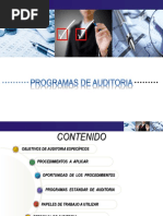 Programas de Auditoria