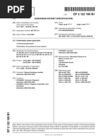 European Patent Specification: Power Generator