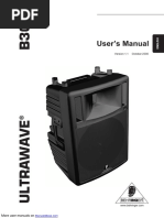 User S Manual: Version 1.1 October 2000