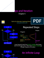 Loops and Iteration: Python For Informatics: Exploring Information