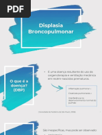 Displasia Broncopulmonar e Fibrose Cística