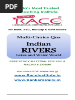 Short Notes Rivers Drainage System of India - SSC RRB TNPSC Exams Free PDF Material For SSC Railway RRB TNPSC Exams