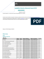 Pay Guide - Hospitality Industry (General) Award 2010 (MA000009)