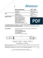 Membrane Element SWC - 2540: Performance