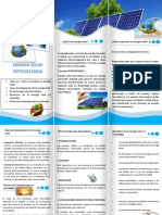Folleto Expo. Energia Solar Fotovoltaica