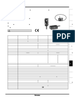 DC Background Suppression Type: Small Diffuse Reflective, Limited Distance Reflective and Through Beam Types