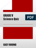 Dist Science Quiz Bee