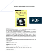 Análisis y Resumen de La Obra El Diario de Ana Frank