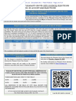 Pleasant Grove Cumulative Voting Materials