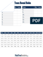 13 Round Robin