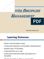 Employee Discipline Management