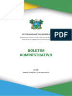 Boletim Administrativo Averbação de Tempo de Serviço PDF