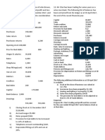 Accounting Questions Practices