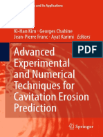 Advanced Experimental and Numerical Techniques For Cavitation-Erosion (Chahine 2014)