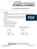 Data Sheet Regulador de Tensão