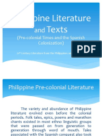 Literature 0704 Philippineliteratureprecolonialandspanishcolonization 170704184410