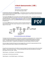 Low Noise Block Downconverter (LNB)