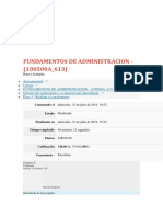 FUNDAMENTOS DE ADMINISTRACION Paso 3 - Realizar El Cuestionario