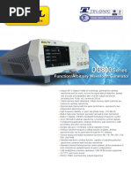 Rigol DG821 Waveform Generator Datasheet