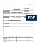 Electrical Pre-Commissioning Protocols