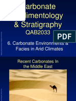 QAB2033 - Topic 6 - Carbonates in Arid Climates