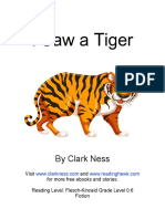 I Saw A Tiger