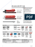 Technical Details of Hilti HIT-HY 200-A