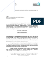 Agravo de Instrumento Desinternação Internação