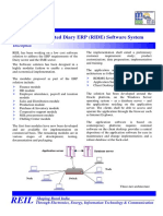 REIL Integrated Diary ERP (RIDE) Software System: Description