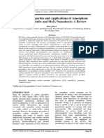 Synthesis, Properties and Applications of Amorphous Carbon Nanotube and Mos Nanosheets: A Review