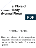 Microbial Flora of Human Body (Normal Flora)