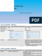 SAP ECC Vs S4HANA Differences