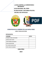 Monografia de La Corrupion de Alan Garciaa