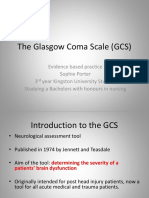 The Glasgow Coma Scale