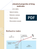 Physicochemical Properties of Drug Molecules