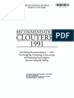 Clouterre 1991 Recommendations Clouterre English Translation PDF