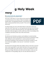 Making Holy Week Holy: Fr. Jerry M. Orbos SVD @inquirerdotnet