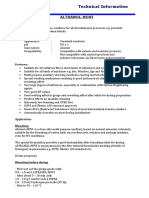 Lnci Technical Information: Altranol-Novi