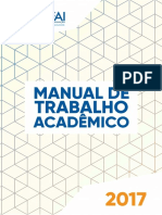 Manual Trabalho Academico 2017-2 UNIFAI