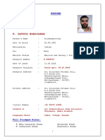 Sathyanarayanan Resume