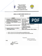 ICT Annual Accomplishment Report 2017